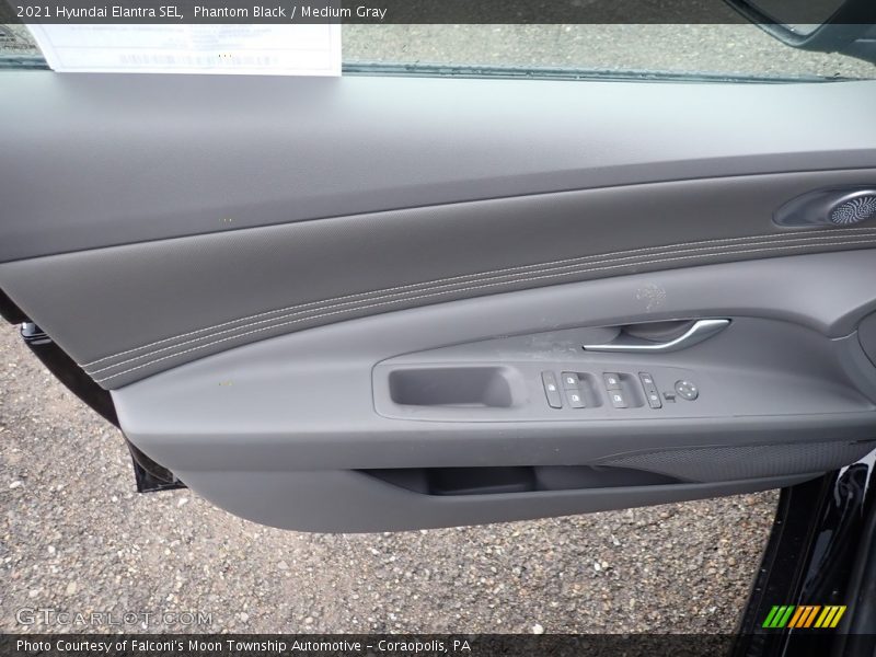 Phantom Black / Medium Gray 2021 Hyundai Elantra SEL