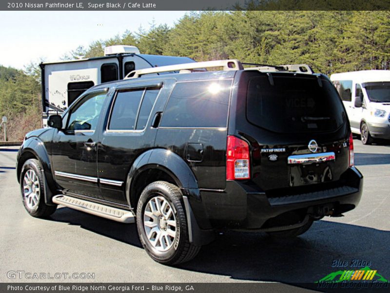 Super Black / Cafe Latte 2010 Nissan Pathfinder LE