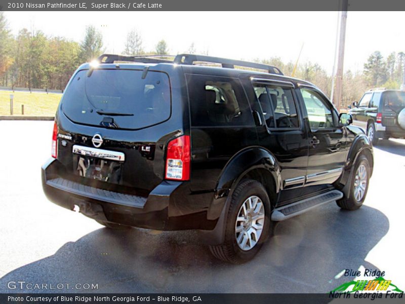 Super Black / Cafe Latte 2010 Nissan Pathfinder LE