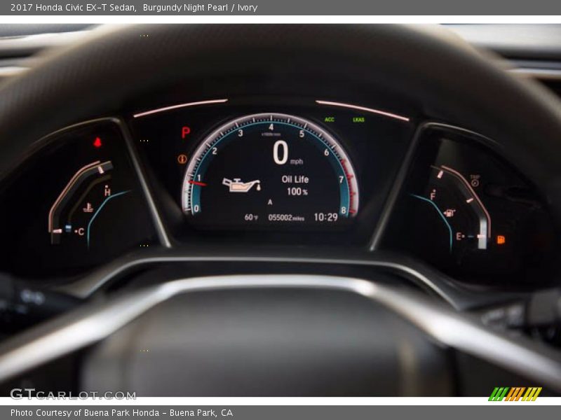  2017 Civic EX-T Sedan EX-T Sedan Gauges