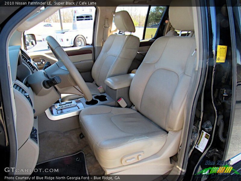 Super Black / Cafe Latte 2010 Nissan Pathfinder LE