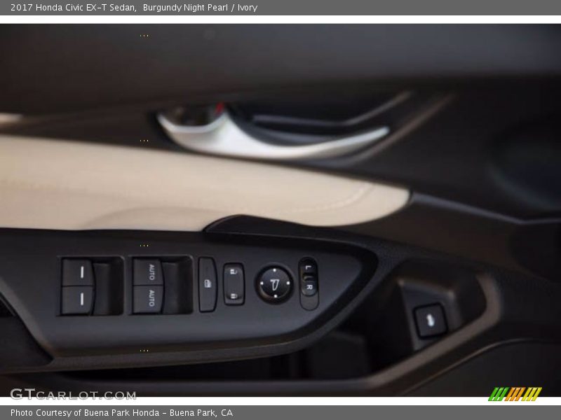 Door Panel of 2017 Civic EX-T Sedan