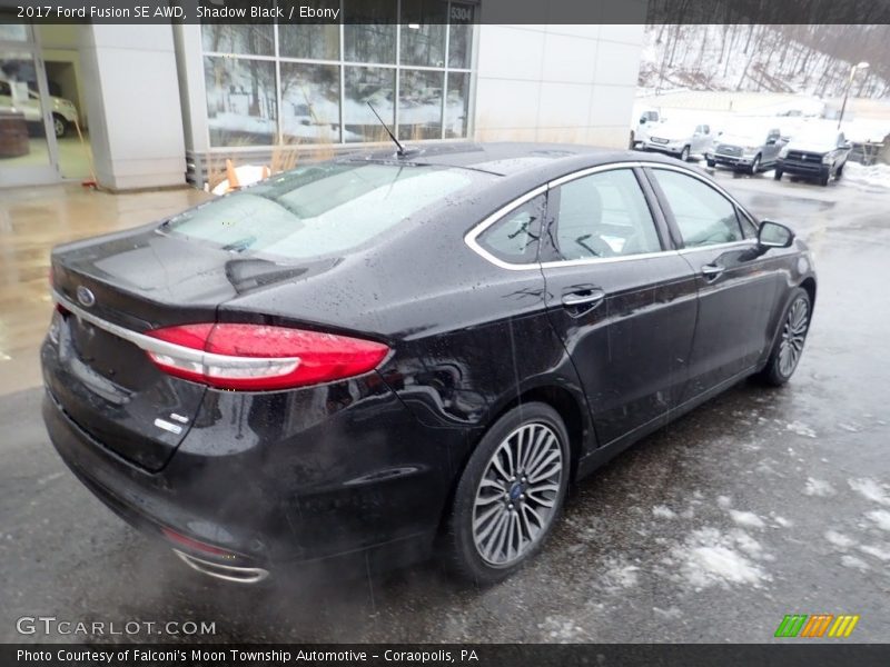 Shadow Black / Ebony 2017 Ford Fusion SE AWD