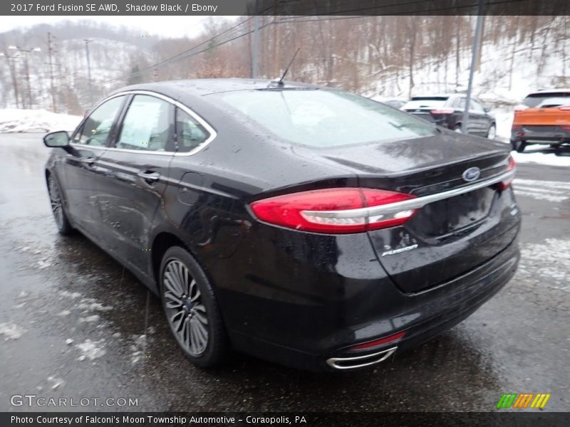 Shadow Black / Ebony 2017 Ford Fusion SE AWD