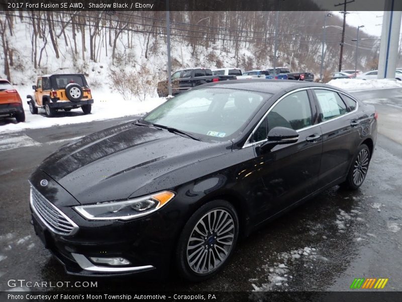 Shadow Black / Ebony 2017 Ford Fusion SE AWD