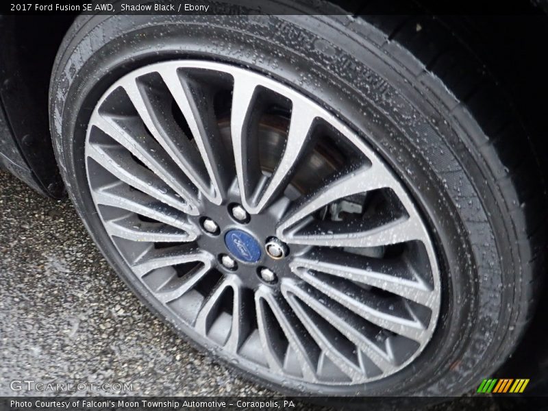 Shadow Black / Ebony 2017 Ford Fusion SE AWD