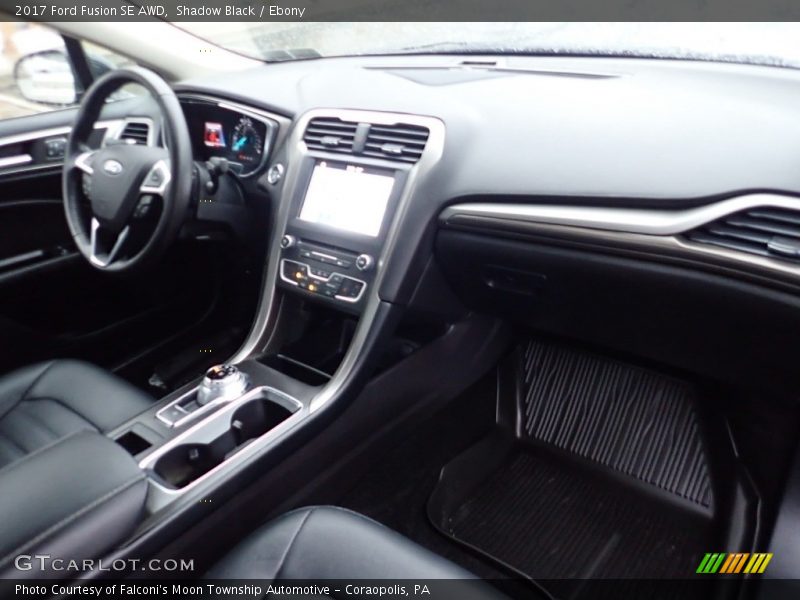 Shadow Black / Ebony 2017 Ford Fusion SE AWD