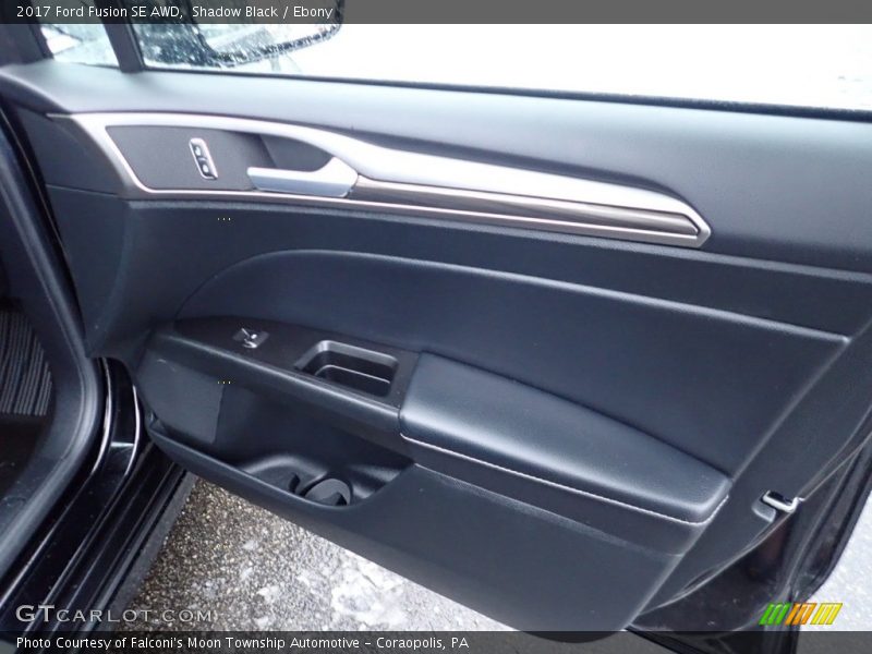 Shadow Black / Ebony 2017 Ford Fusion SE AWD