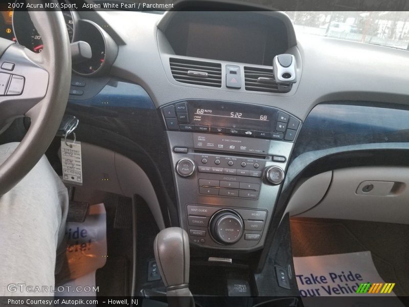 Aspen White Pearl / Parchment 2007 Acura MDX Sport
