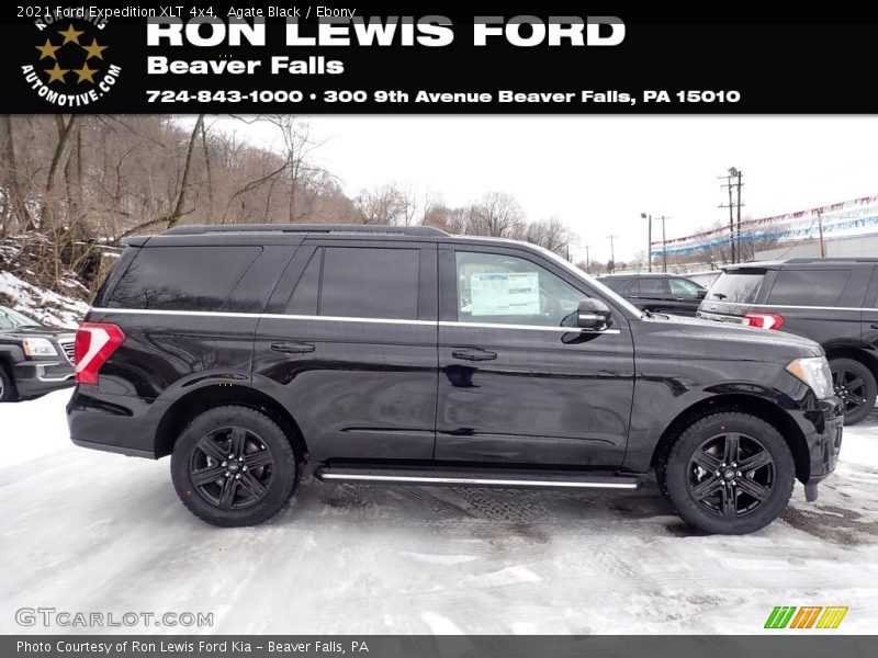 Agate Black / Ebony 2021 Ford Expedition XLT 4x4
