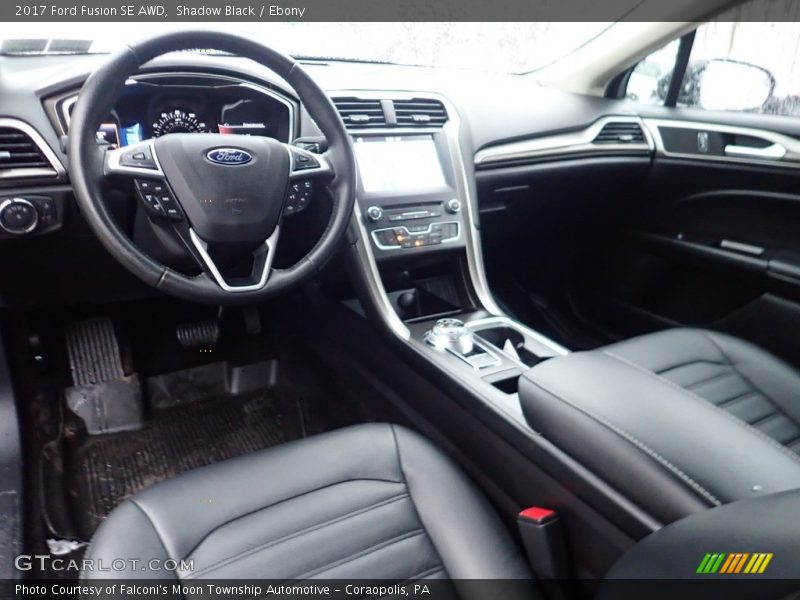 Shadow Black / Ebony 2017 Ford Fusion SE AWD