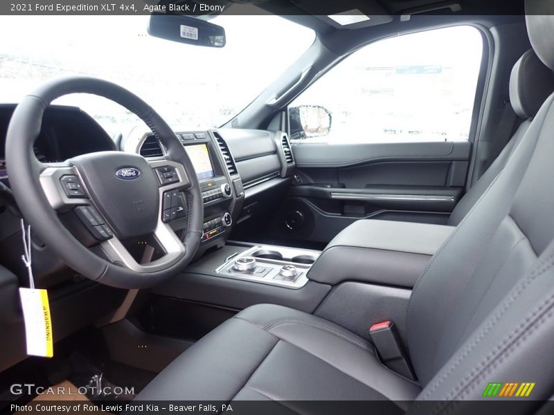 Front Seat of 2021 Expedition XLT 4x4