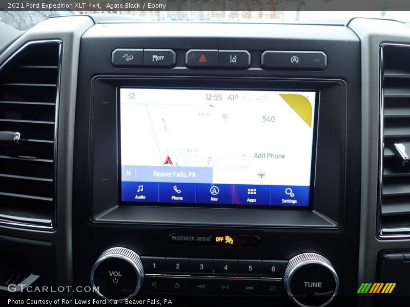 Agate Black / Ebony 2021 Ford Expedition XLT 4x4