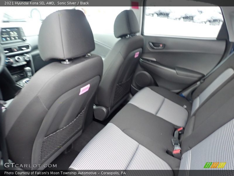 Sonic Silver / Black 2021 Hyundai Kona SEL AWD