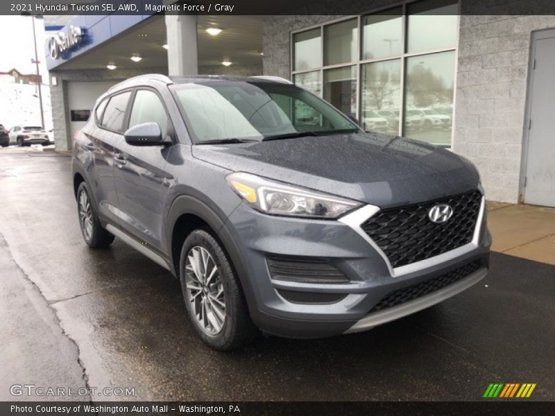 Magnetic Force / Gray 2021 Hyundai Tucson SEL AWD