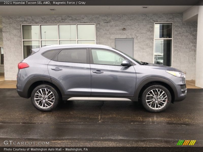 Magnetic Force / Gray 2021 Hyundai Tucson SEL AWD