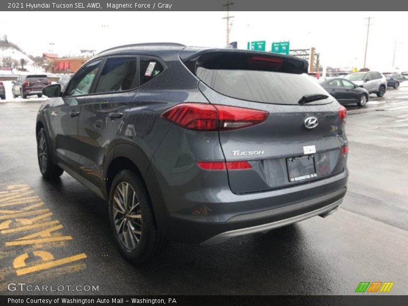 Magnetic Force / Gray 2021 Hyundai Tucson SEL AWD