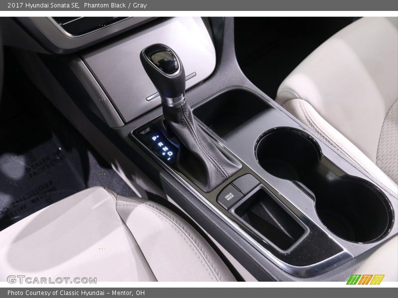 Phantom Black / Gray 2017 Hyundai Sonata SE