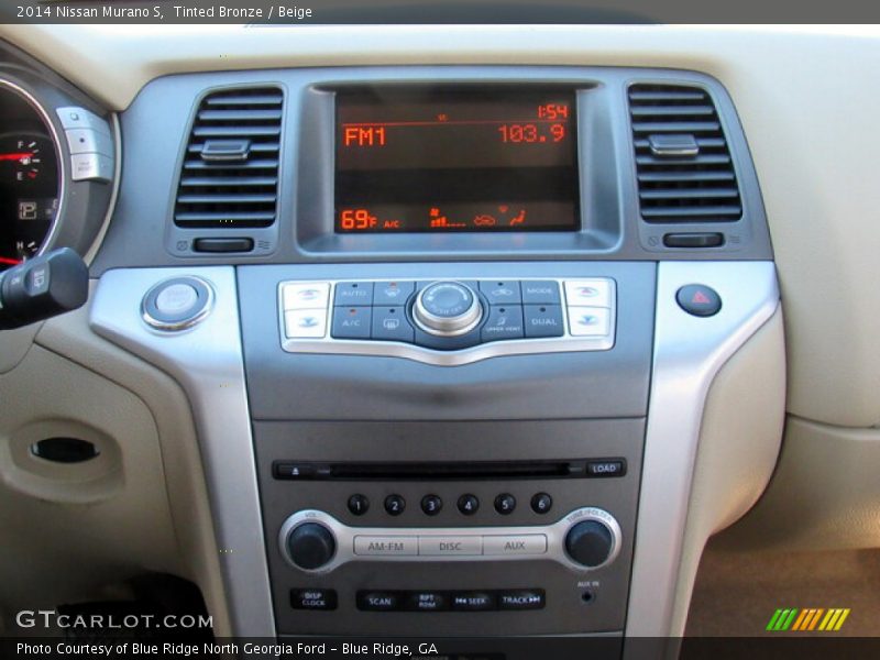 Tinted Bronze / Beige 2014 Nissan Murano S
