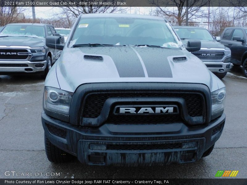 Billet Silver Metallic / Black 2021 Ram 1500 Classic Quad Cab 4x4