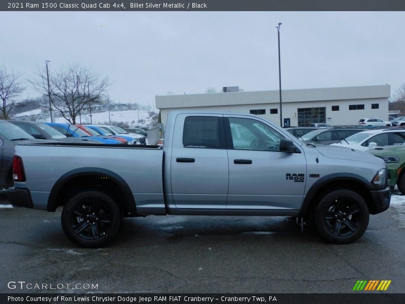 Billet Silver Metallic / Black 2021 Ram 1500 Classic Quad Cab 4x4