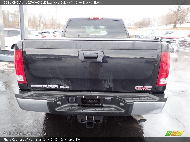 Onyx Black / Ebony 2011 GMC Sierra 2500HD SLE Extended Cab 4x4