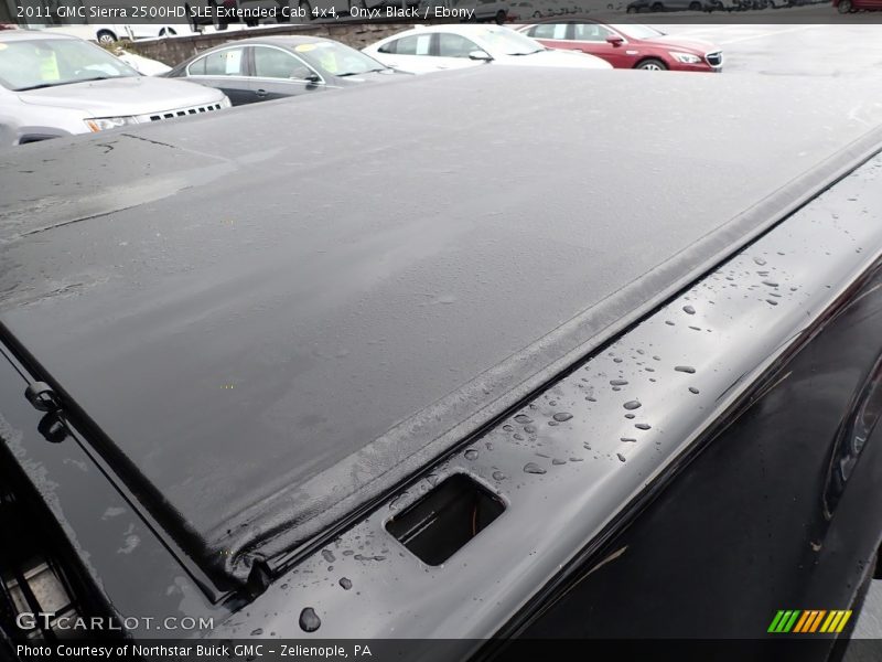 Onyx Black / Ebony 2011 GMC Sierra 2500HD SLE Extended Cab 4x4
