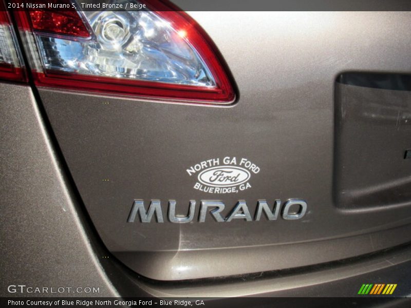 Tinted Bronze / Beige 2014 Nissan Murano S