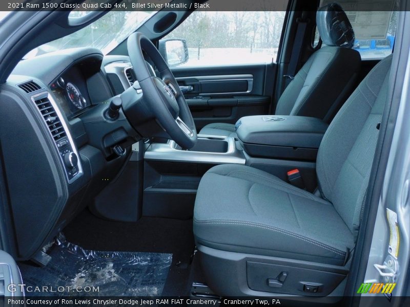 Billet Silver Metallic / Black 2021 Ram 1500 Classic Quad Cab 4x4