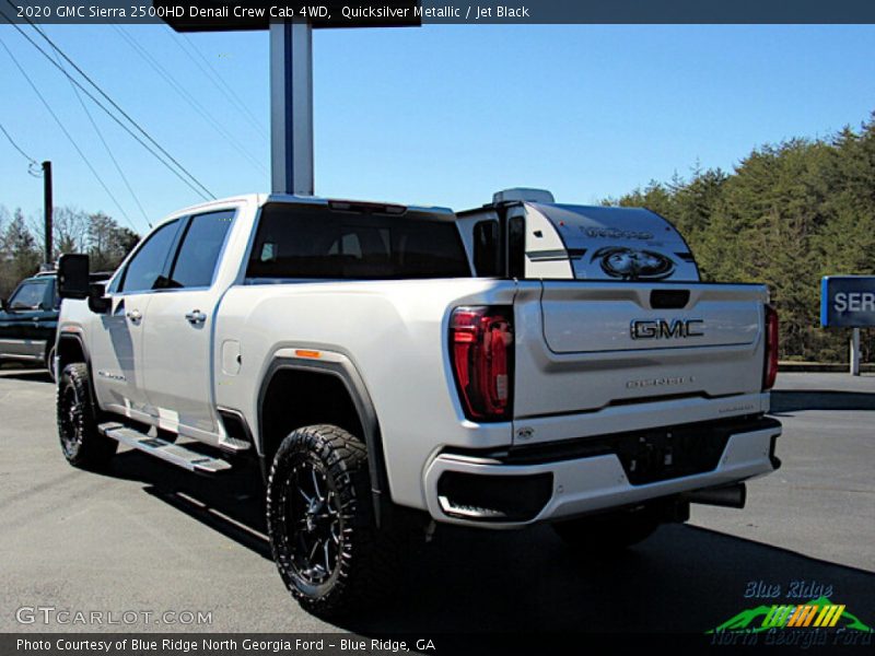 Quicksilver Metallic / Jet Black 2020 GMC Sierra 2500HD Denali Crew Cab 4WD