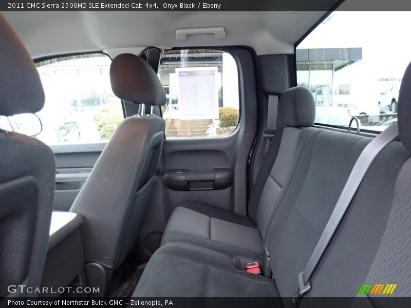 Onyx Black / Ebony 2011 GMC Sierra 2500HD SLE Extended Cab 4x4