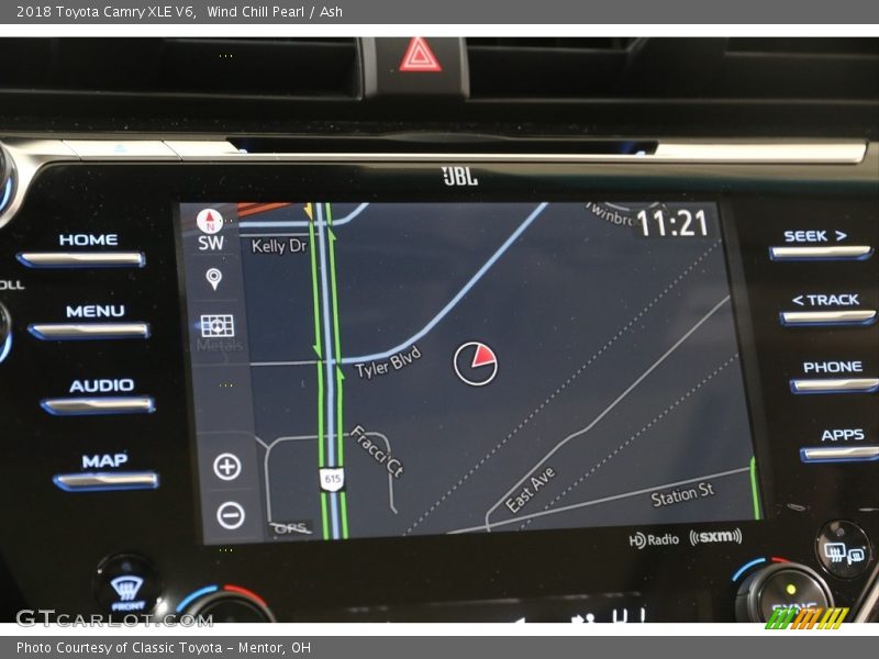 Wind Chill Pearl / Ash 2018 Toyota Camry XLE V6