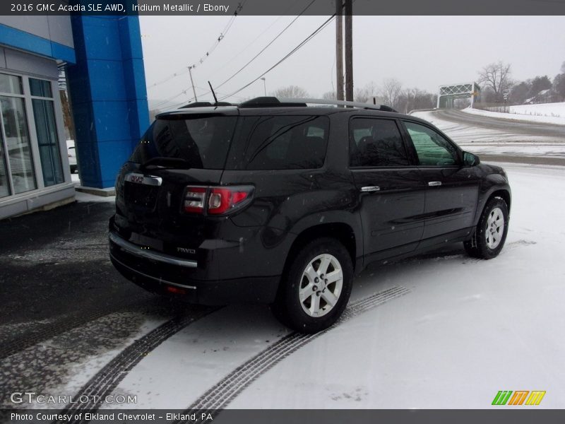 Iridium Metallic / Ebony 2016 GMC Acadia SLE AWD