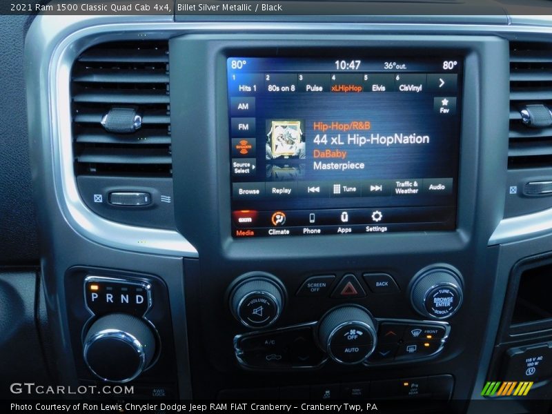 Billet Silver Metallic / Black 2021 Ram 1500 Classic Quad Cab 4x4