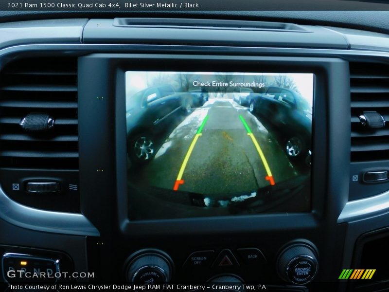 Billet Silver Metallic / Black 2021 Ram 1500 Classic Quad Cab 4x4