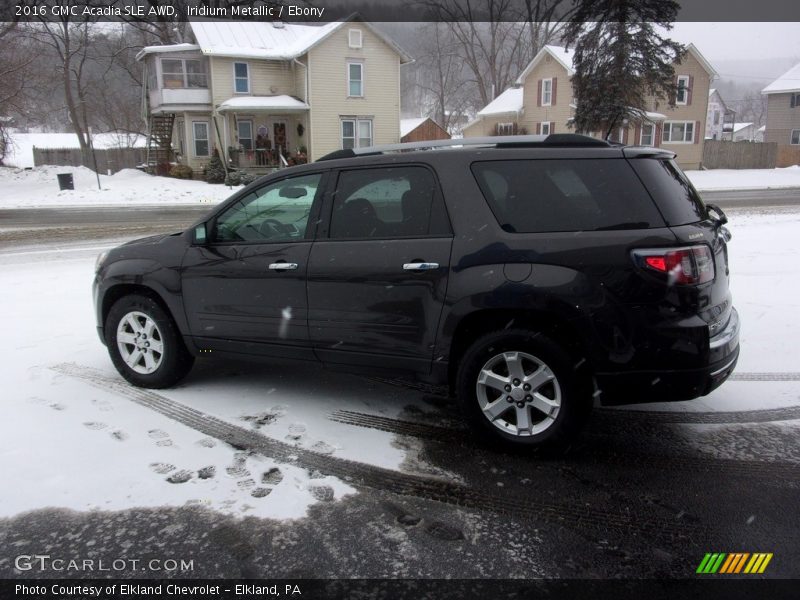 Iridium Metallic / Ebony 2016 GMC Acadia SLE AWD