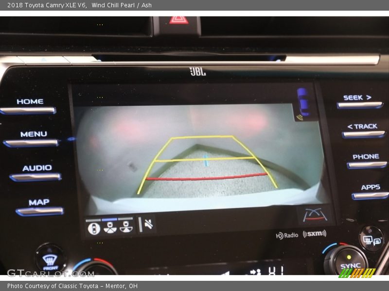 Wind Chill Pearl / Ash 2018 Toyota Camry XLE V6