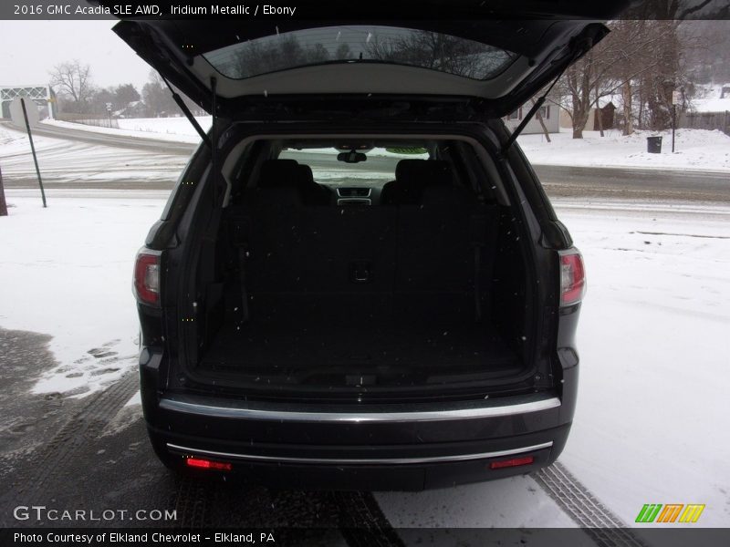 Iridium Metallic / Ebony 2016 GMC Acadia SLE AWD