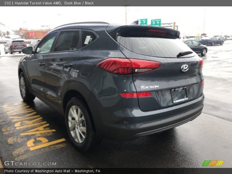 Dusk Blue / Black 2021 Hyundai Tucson Value AWD