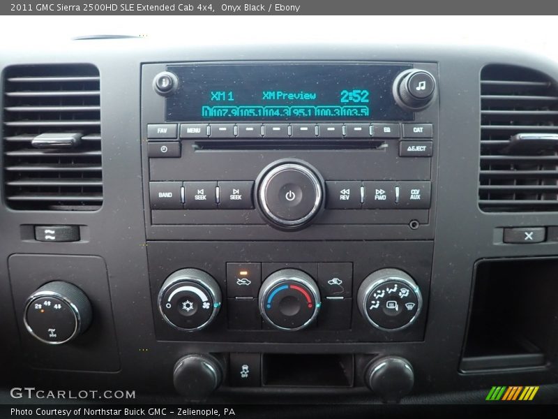Onyx Black / Ebony 2011 GMC Sierra 2500HD SLE Extended Cab 4x4
