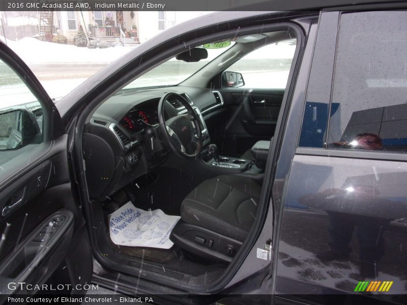 Iridium Metallic / Ebony 2016 GMC Acadia SLE AWD