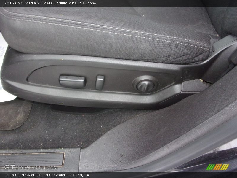Iridium Metallic / Ebony 2016 GMC Acadia SLE AWD