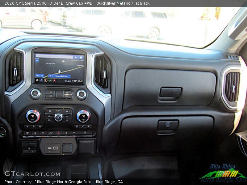 Quicksilver Metallic / Jet Black 2020 GMC Sierra 2500HD Denali Crew Cab 4WD
