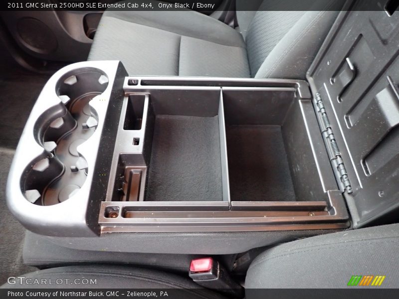 Onyx Black / Ebony 2011 GMC Sierra 2500HD SLE Extended Cab 4x4