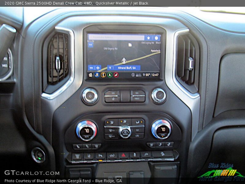 Quicksilver Metallic / Jet Black 2020 GMC Sierra 2500HD Denali Crew Cab 4WD