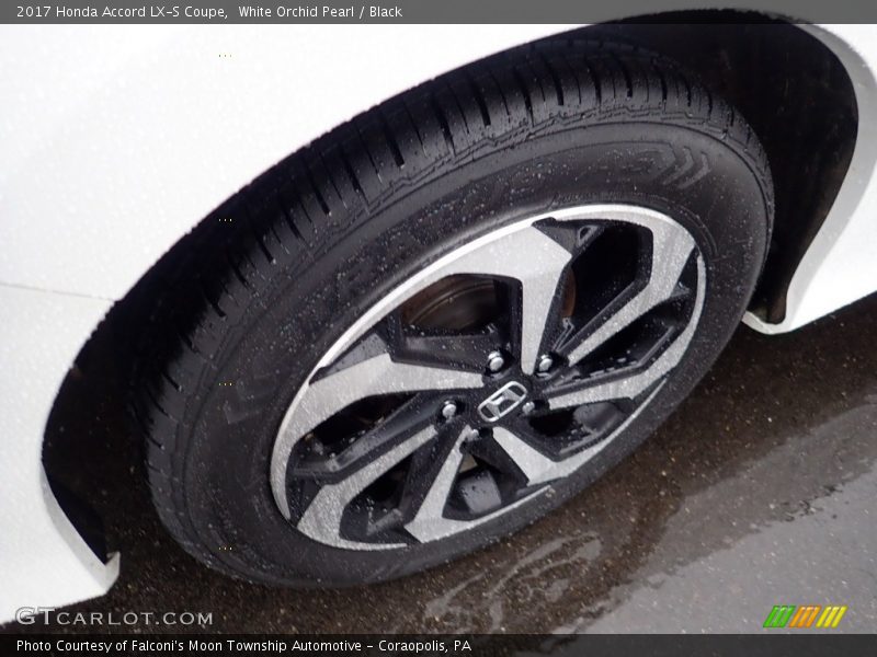 White Orchid Pearl / Black 2017 Honda Accord LX-S Coupe