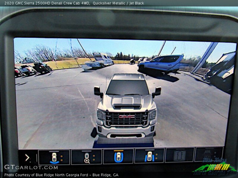 Quicksilver Metallic / Jet Black 2020 GMC Sierra 2500HD Denali Crew Cab 4WD