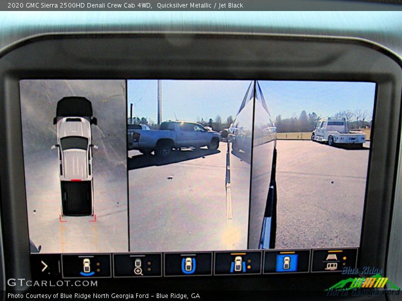 Quicksilver Metallic / Jet Black 2020 GMC Sierra 2500HD Denali Crew Cab 4WD