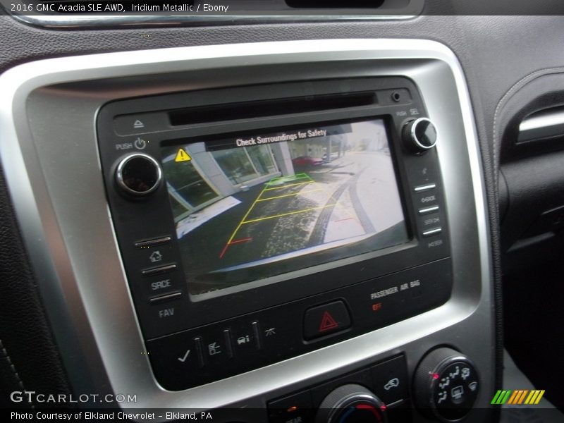 Iridium Metallic / Ebony 2016 GMC Acadia SLE AWD