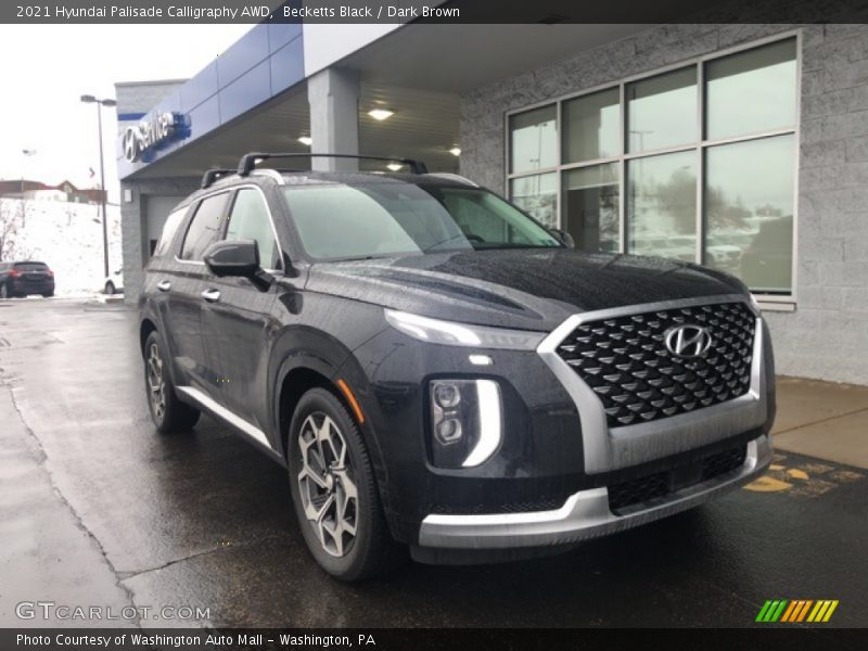 Becketts Black / Dark Brown 2021 Hyundai Palisade Calligraphy AWD